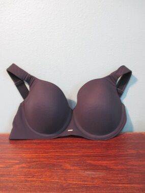 Cacique Lightly Lined Balconette Black Bra Size 40D